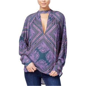 Free People Walking on a dream tunic purple
